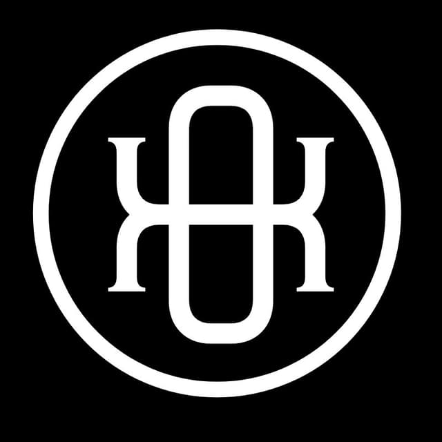 XK monogram circle