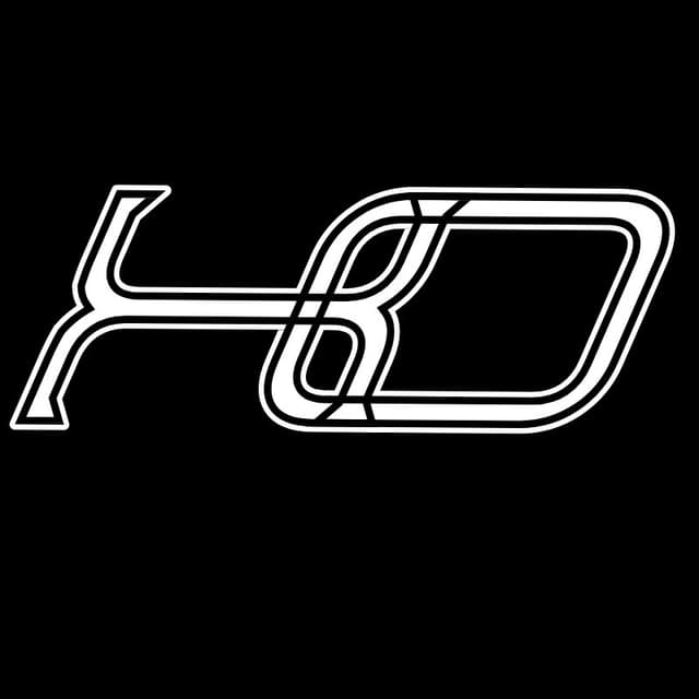 XK outline monogram